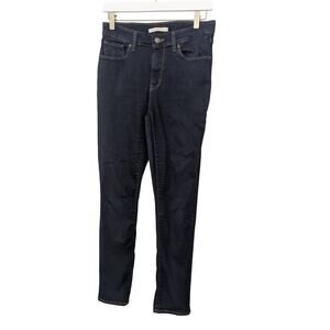LEVI'S Classic Mid Rise Skinny Dark Wash Jeans Womens Size 29